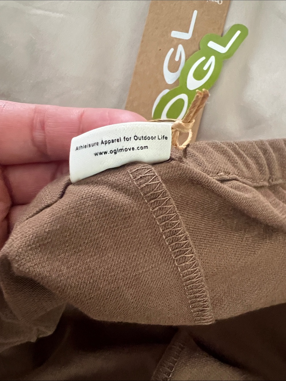 OGL Brown Straight-Leg Chinos - Picture 9 of 9